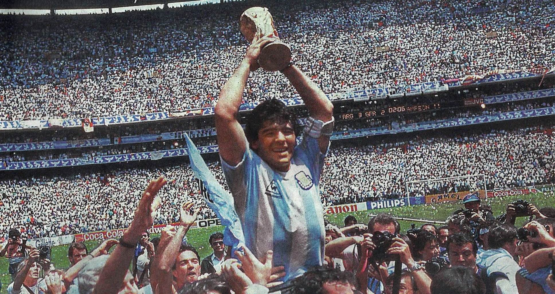 Maradona's Argentina wins the 1986 FIFA World Cup