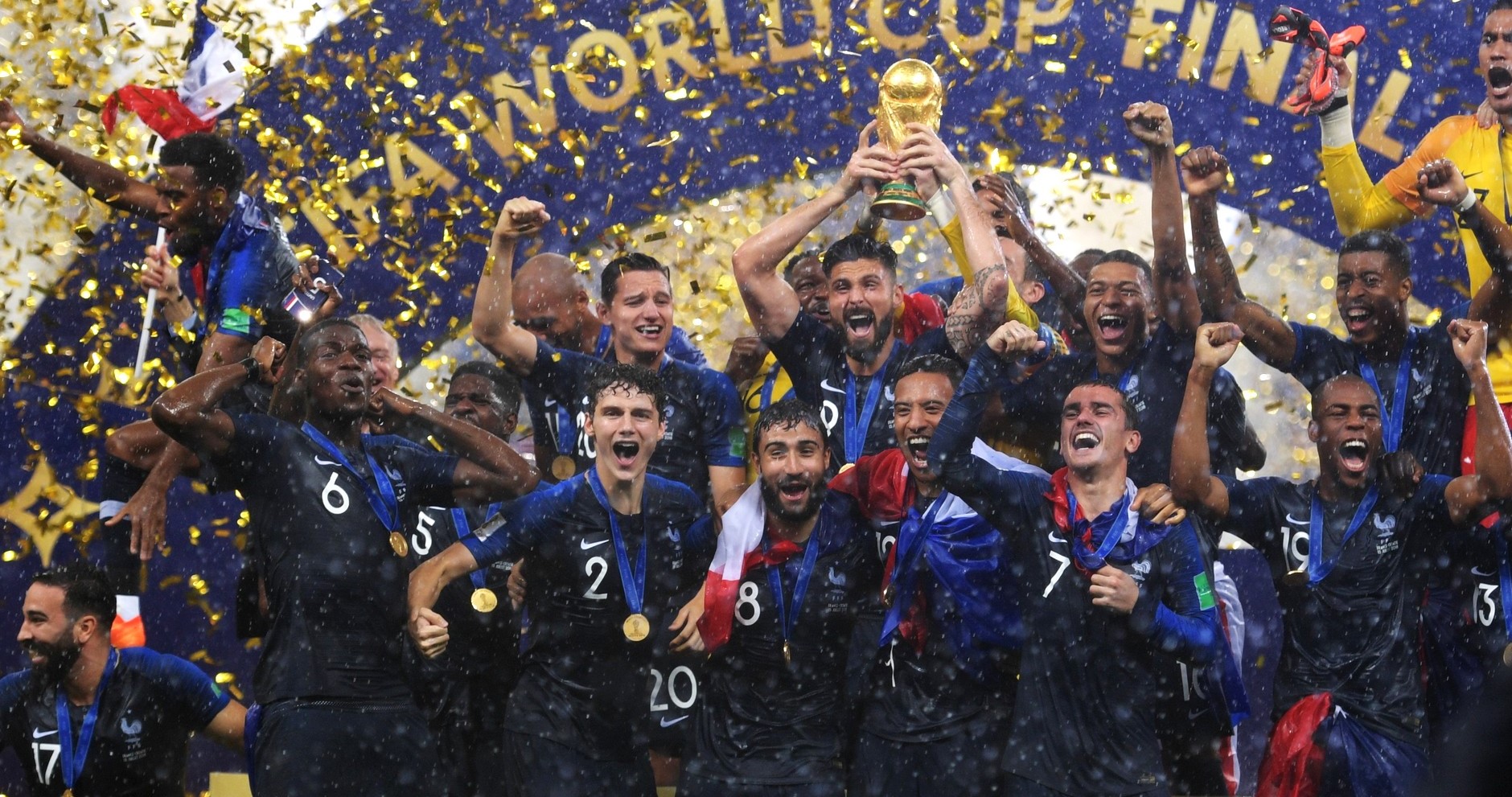 France, winner of the 2018 FIFA World Cup