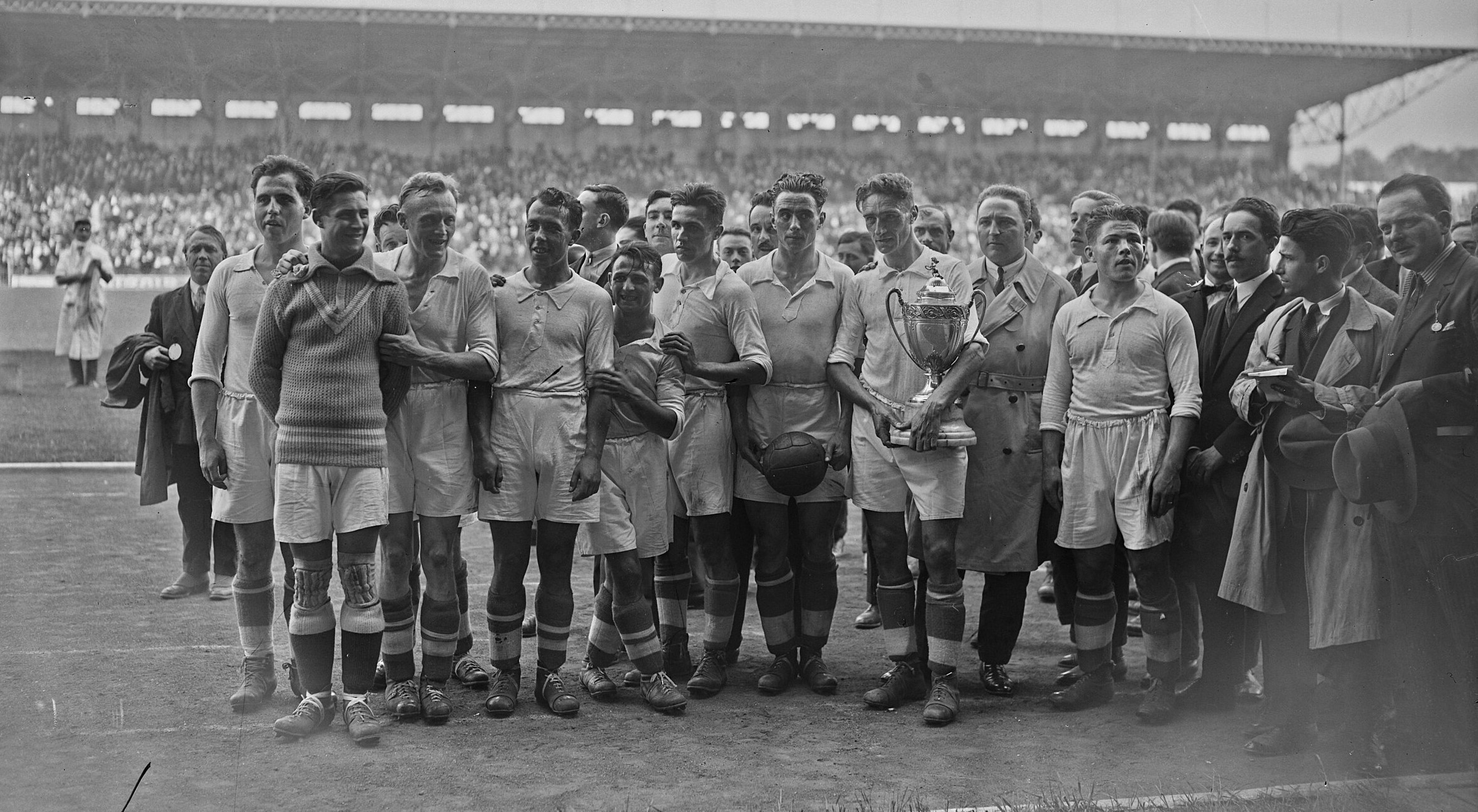 Olympique de Marseille, winner of the 1926-27 Coupe de France