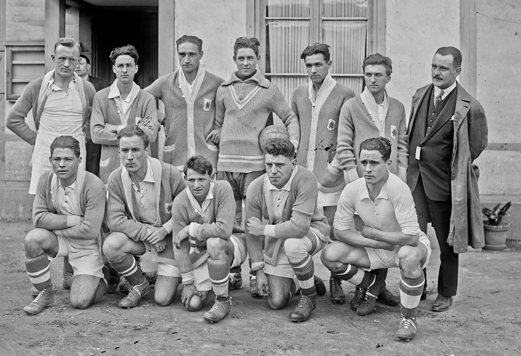 Olympique de Marseille, April 1927