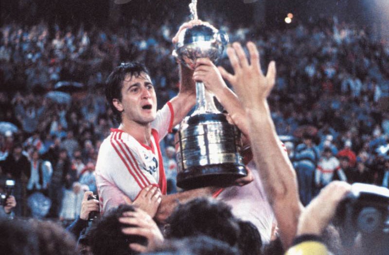 River Plate, winner of the 1986 Copa Libertadores