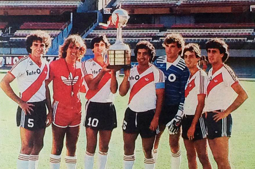 River Plate, winner of the 1986 Copa Libertadores