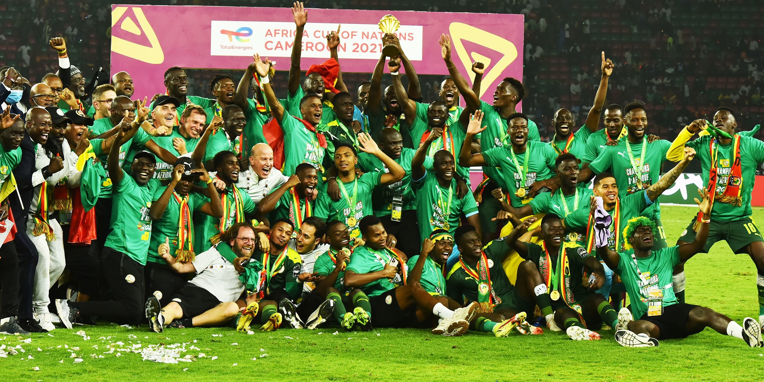 Senegal, winner of the 2021 Africa Cup of Nations