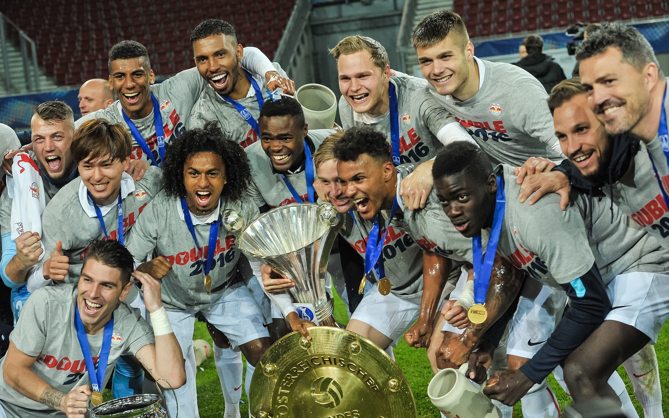 FC Red Bull Salzburg, winner of the 2015-16 Austrian Cup